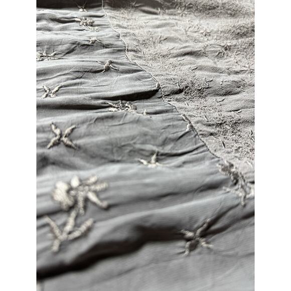 Johnny Was Beige Embroidered Overlay Maxi Dress Size Small Sleeveless - Picture 7 of 7